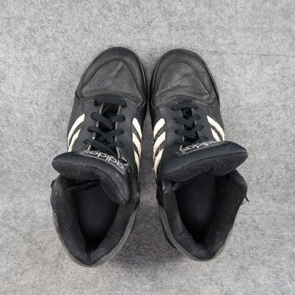 Adidas Century Shoes Mens 9 Sneakers Vintage High Top Black Lace Up Athletic - Picture 6 of 11